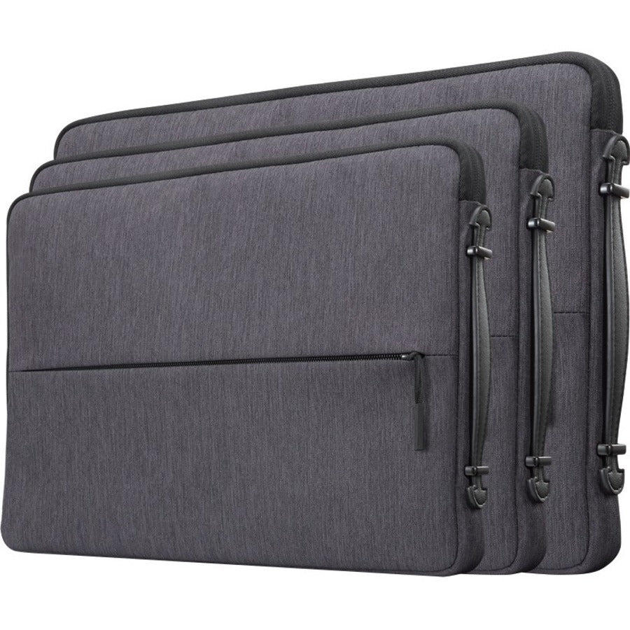 Lenovo Urban Carrying Case (Sleeve) for 13" Notebook, Power Bank, Mouse, Accessories - Charcoal Gray