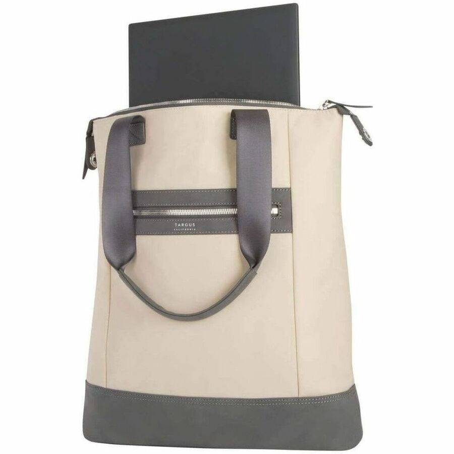 Targus Newport TBO00206GL Carrying Case (Tote) for 15" Notebook, Tablet, Accessories - Tan