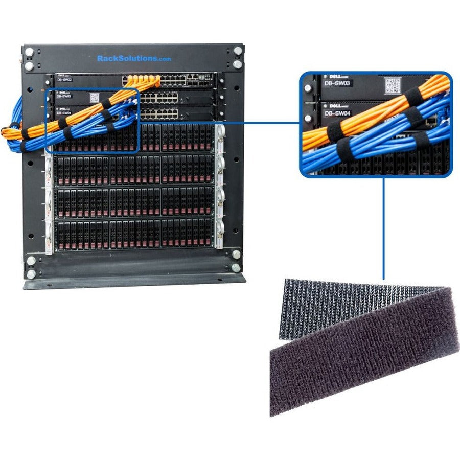 Rack Solutions Velcro Brand One-Wrap 60in
