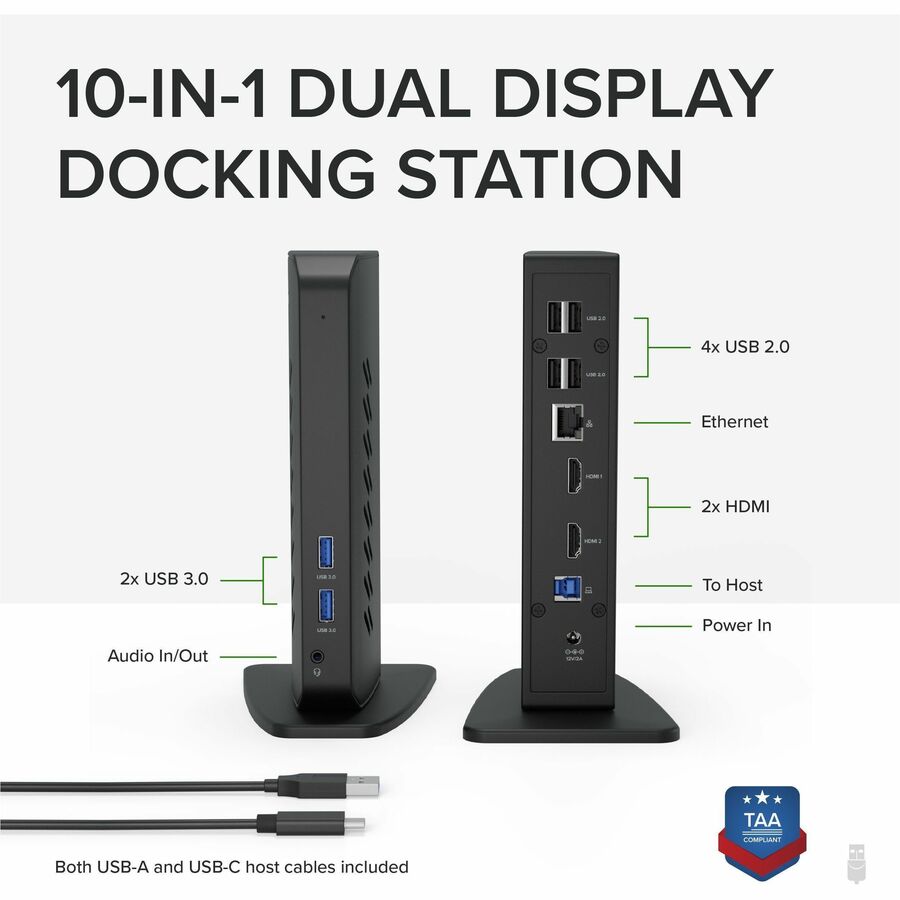 USBC/USB 3.0 Dual HDMI Dock