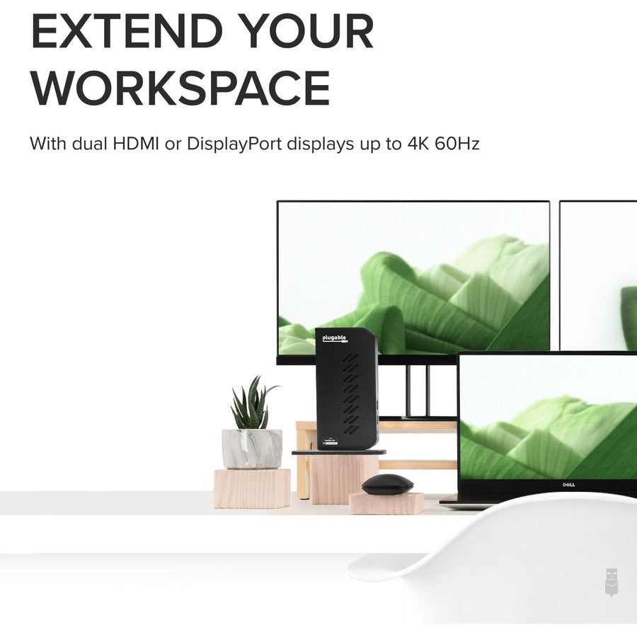 USBC/USB 3.0 Dual 4K Dock