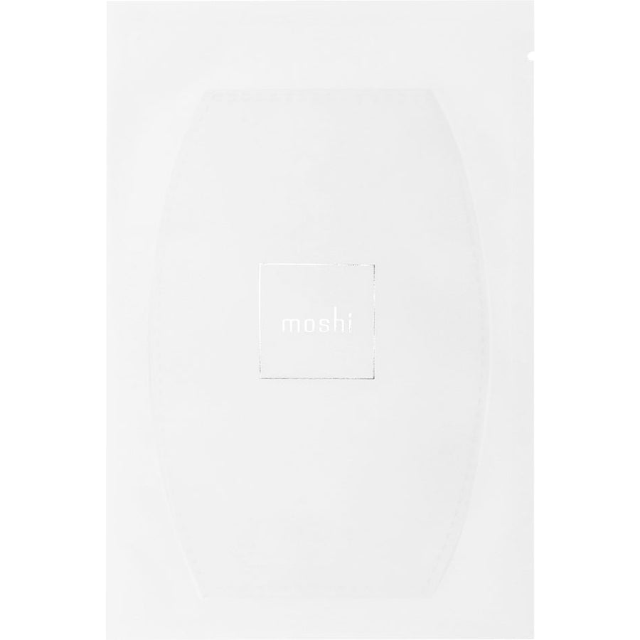 Moshi Nanohedron™ Filter (5 pcs) Replacement (M/L) Filters Bacteria, Pollen, Dust, Smog, Pollution, Lasts up to 6 weeks, 99.9% Bacterial Filtration Efficiency