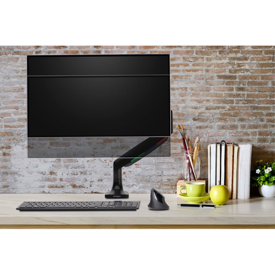 Kensington SmartFit Mounting Arm for Monitor, Flat Panel Display, Curved Screen Display - Black