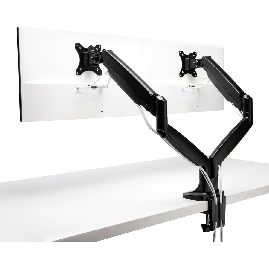 Kensington SmartFit Mounting Arm for Monitor, Flat Panel Display, Curved Screen Display - Black - Landscape/Portrait