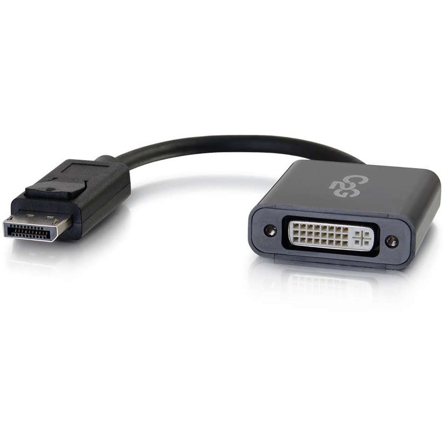 C2G DisplayPort to DVI Adapter -DisplayPort to DVI-D Active Converter - Black