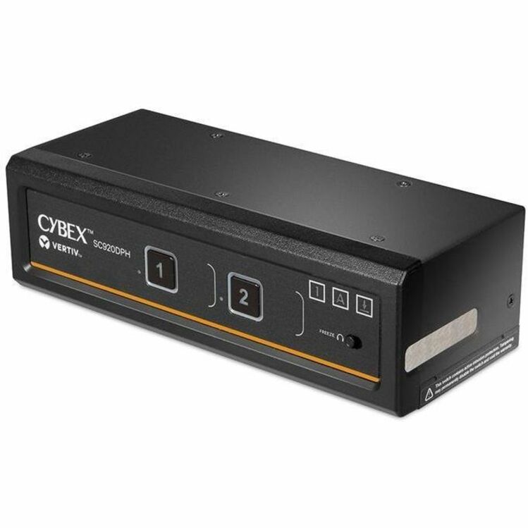 Vertiv Cybex SC900 Secure KVM | Dual Head | 2 Port Universal DisplayPort | NIAP version 4.0 Certified