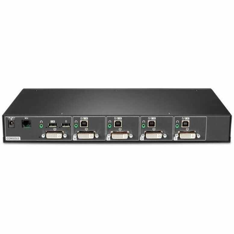 Vertiv Avocent Cybex SC800 Secure Desktop KVM Switch, Single Head Monitor, 4 Port, Touch Screen Support, NIAP V4.0, TAA Compliant (SC840DVI-400)