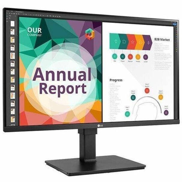 LG 32BN67U-B 32" Class 4K UHD LCD Monitor - 16:9 - Textured Black