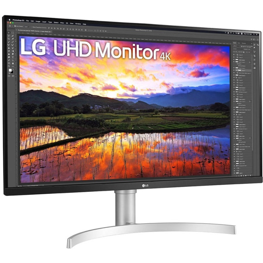 LG 32BN67U-B 32" Class 4K UHD Gaming LCD Monitor - 16:9 - Textured Black