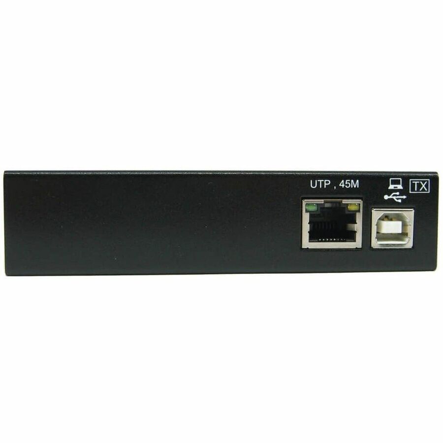 Eaton Tripp Lite Series 1-Port Industrial USB over Cat6 Extender, ESD Protection, PoC - USB 2.0, Mountable, 150 ft. (45.72 m), TAA