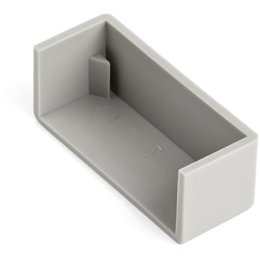 StarTech.com 20 Pack Cable Raceway End Cap for CBMWD3816 - Cable Management Accessories - Raceway Fitting End Connectors - End Piece - UL