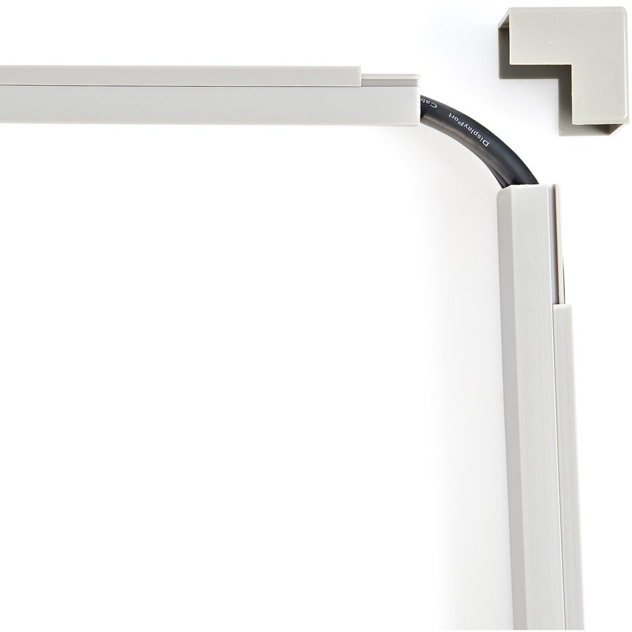 StarTech.com 20 Pack Cable Raceway Outside Corner Connectors for CBMWD3816 Cable Management Accessories Wiring Duct 90° Outside Elbow UL