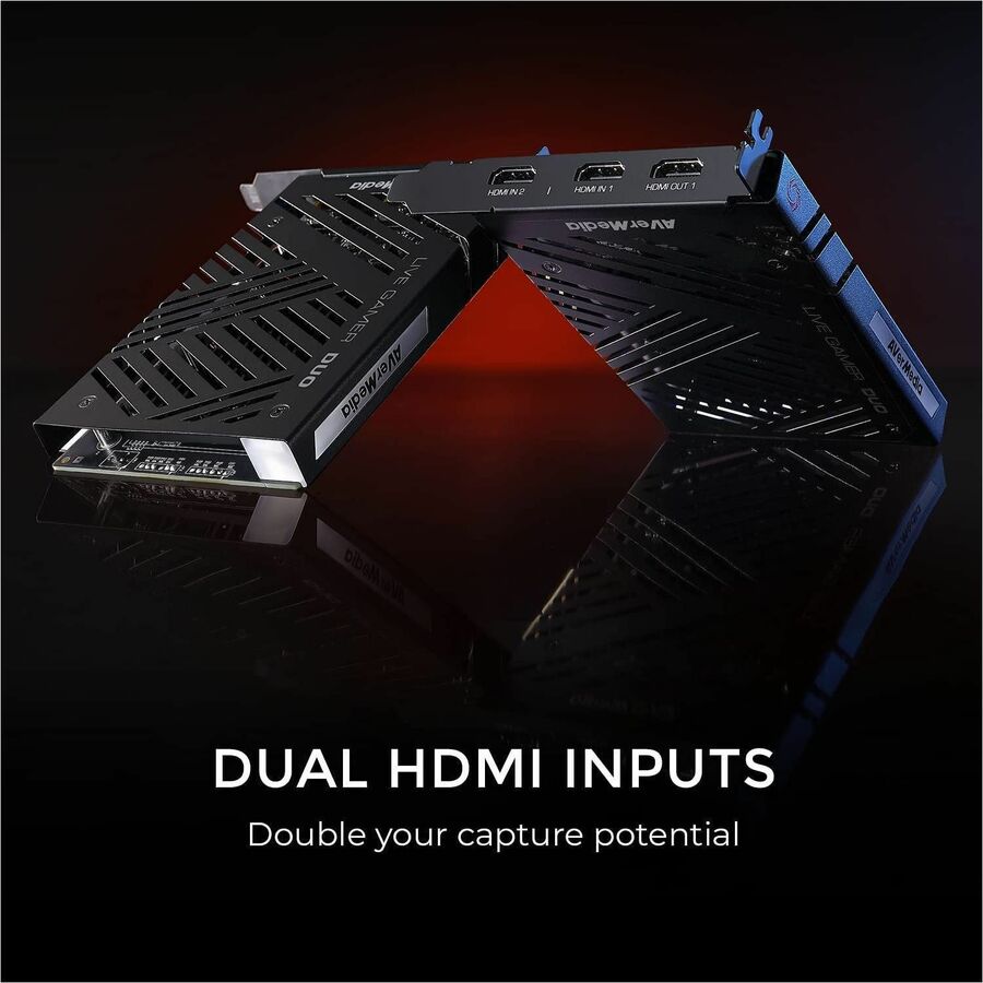 AVerMedia Live Gamer DUO (GC570D), Dual 1080p Uncompressed Video Capture Card