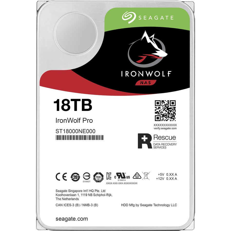 18TB IRONWOLF PRO SATA
