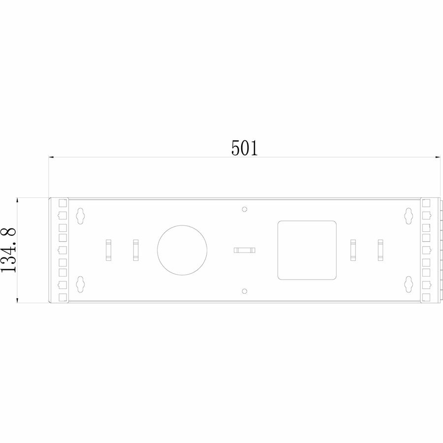 3U 19IN HINGED WALL MOUNT