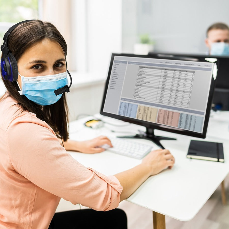 HygenX Sanitary, Disposable Gooseneck Microphone Covers with Velcro Strap - 100 Covers