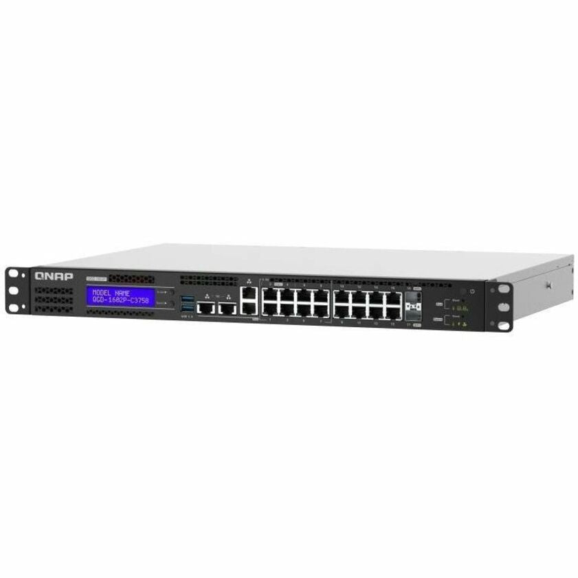 QNAP QGD-1602P-C3758-16G Ethernet Switch