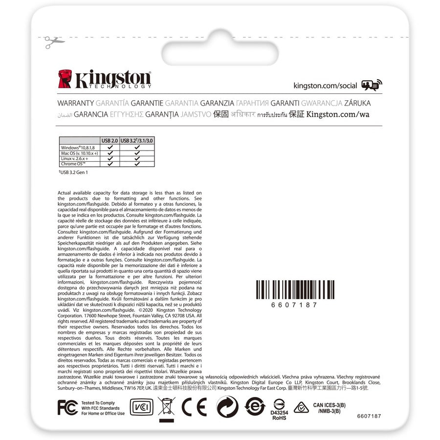 64GB USB3.2 GEN 1 DATATRAVELER