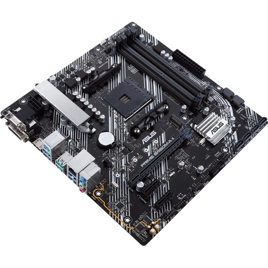 Asus Prime B450M-A II Desktop Motherboard - AMD B450 Chipset - Socket AM4 - Micro ATX