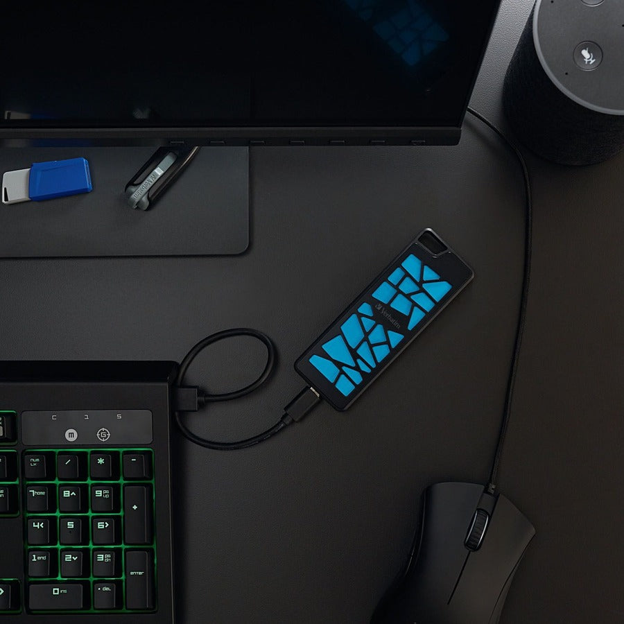 Verbatim 256GB VGX1000 Gaming PCIe NVMe External SSD