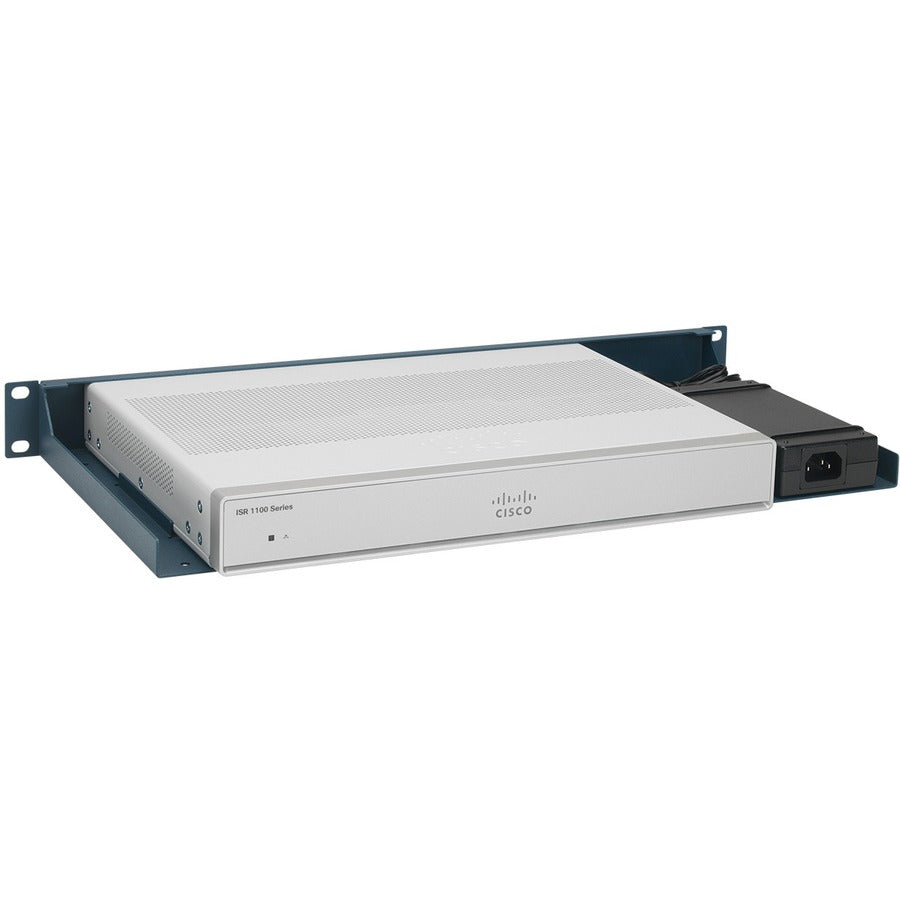 RACKMOUNT.IT Cisrack Rack Mount for Router, Power Supply - Metallic Blue