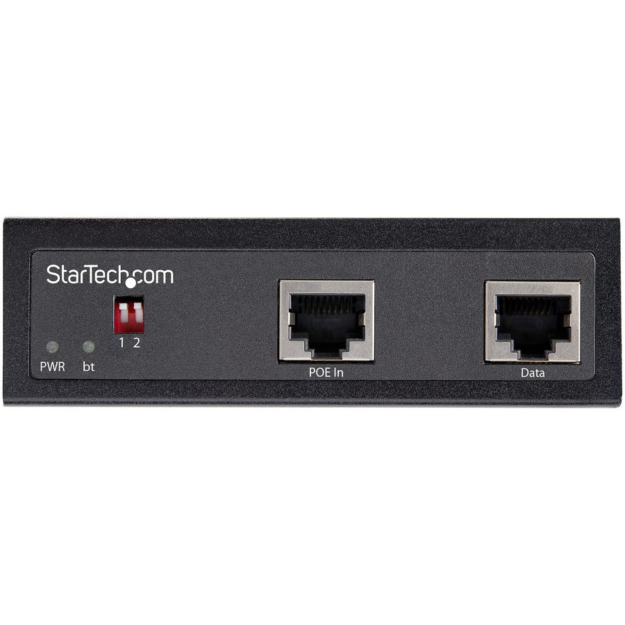 StarTech.com Industrial Gigabit PoE Splitter - 90W Power over Ethernet PoE++ Splitter - 12-48V DC Splitter 802.3bt Ultra PoE -40C to +75C