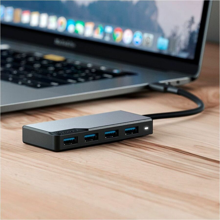 Alogic USB-C Fusion SWIFT 4-in-1 Hub - Space Grey
