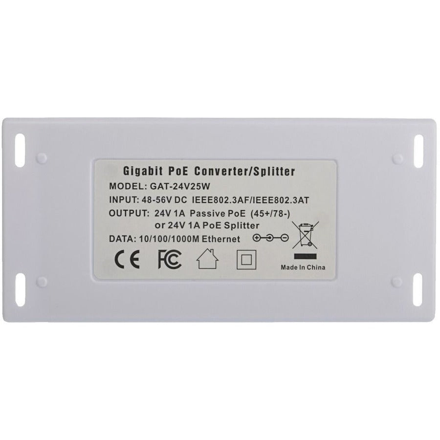 POE GIGABIT INLINE SPLITTER