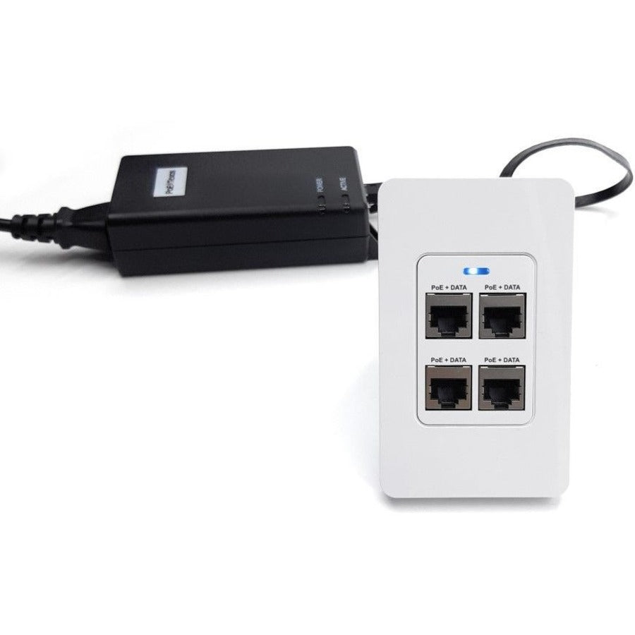 POE EXTENDER 4 PORT IN-WALL