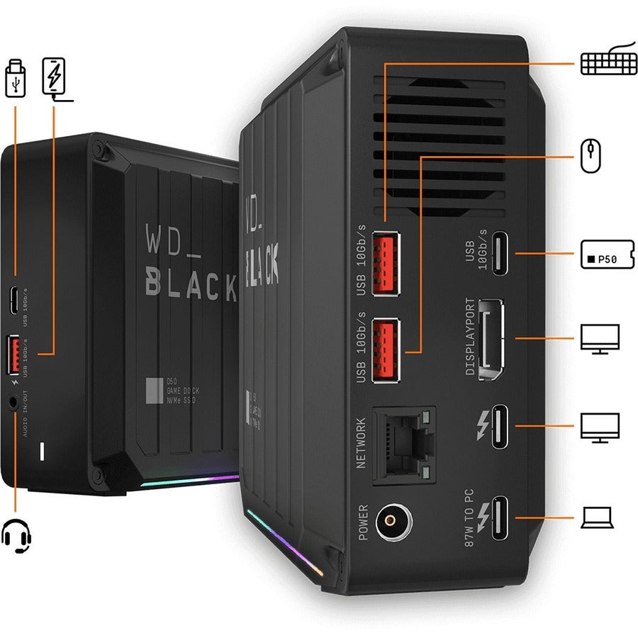 WD BLACK D50 GAME DOCK SSD 2TB