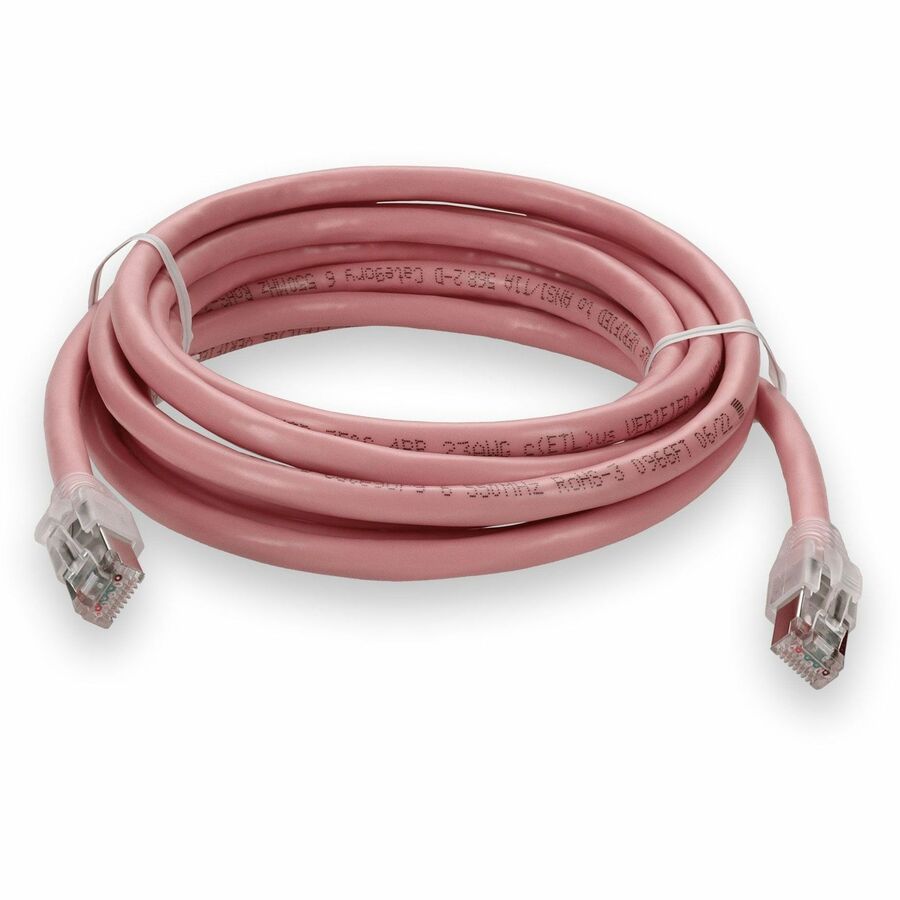 5FT PINK CAT6 STP PVC
