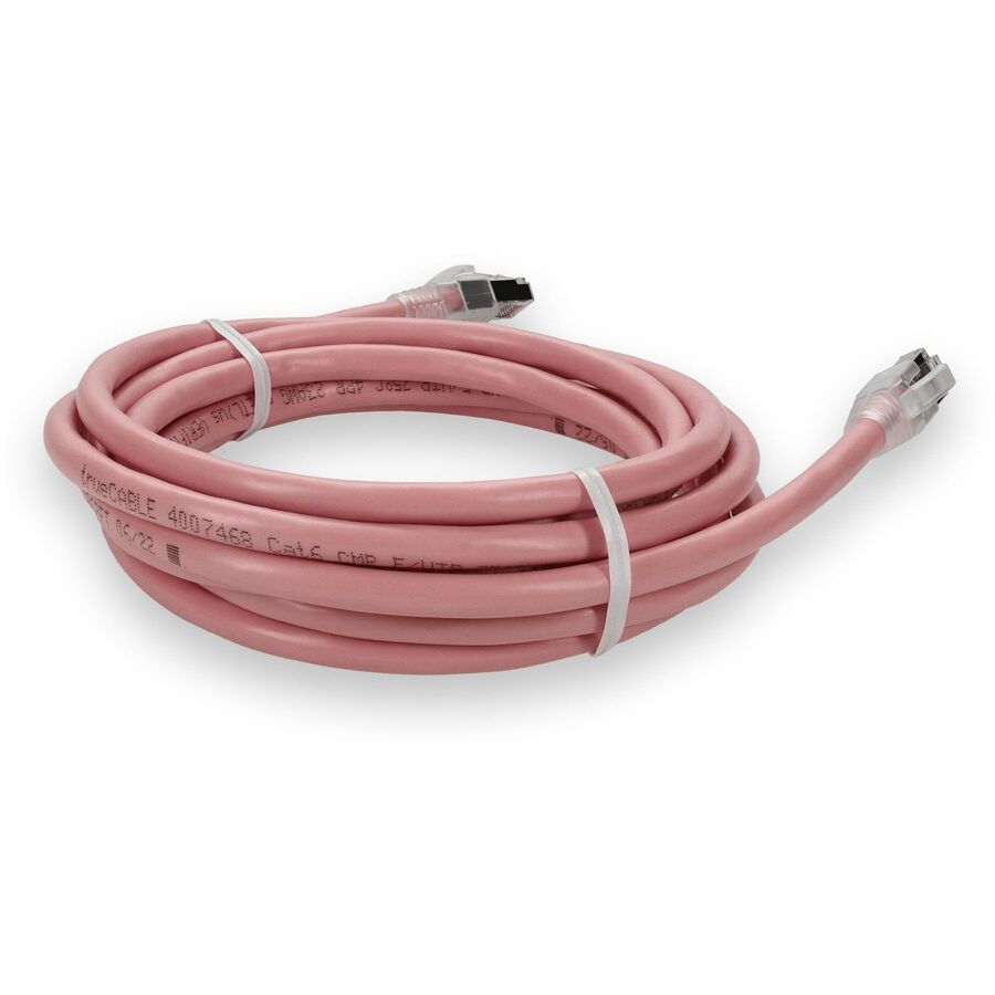 5FT PINK CAT6 STP PVC