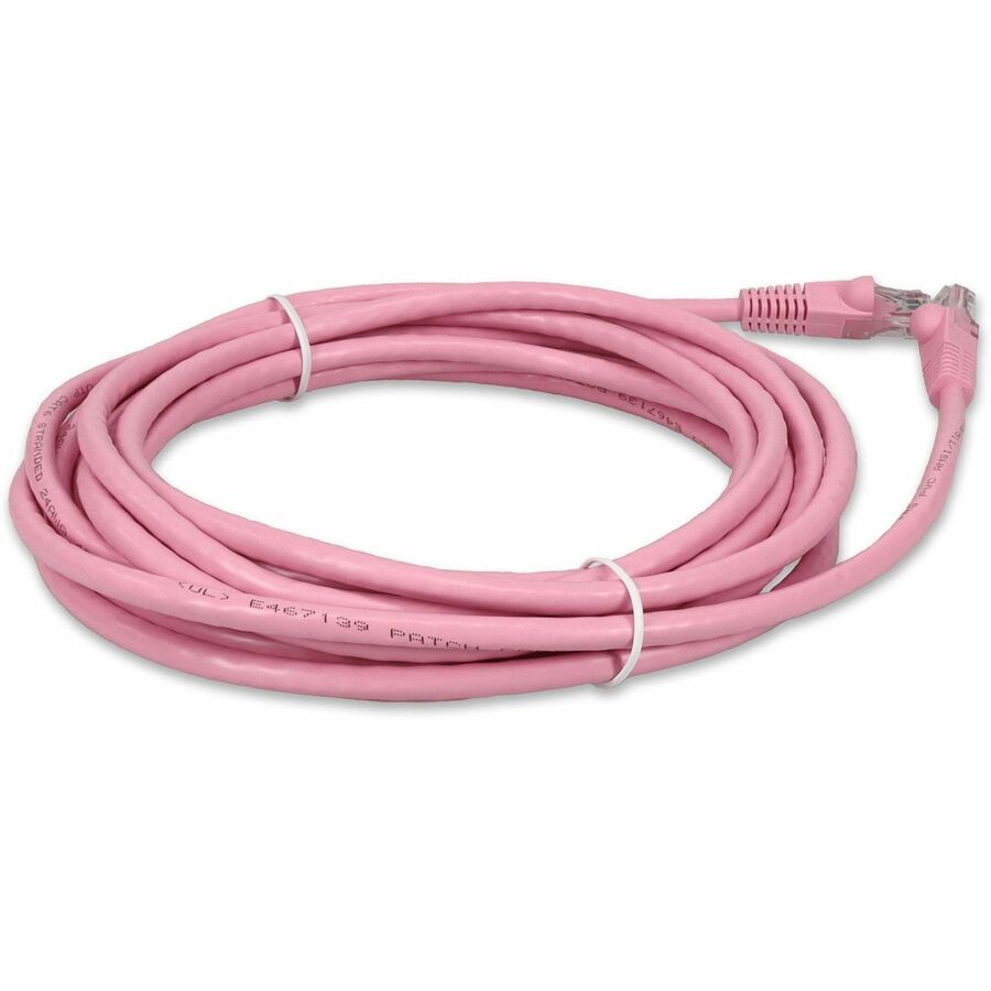 50FT PINK CAT6 UTP PVC