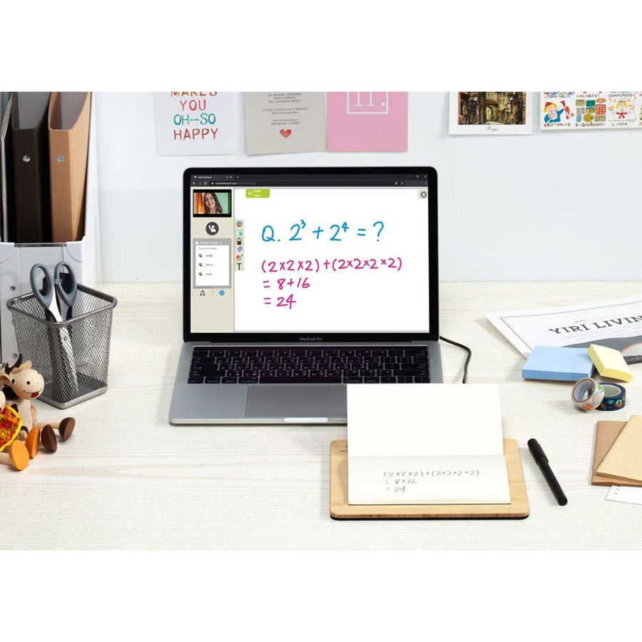 ViewSonic ID0730 7.5 Inch Portable Digital Writing Pen Pad with Battery Free Ink Pen for Sketching, Drawing, Graphic Design, Remote Teaching, Distance Learning Supports Windows, Mac, Android