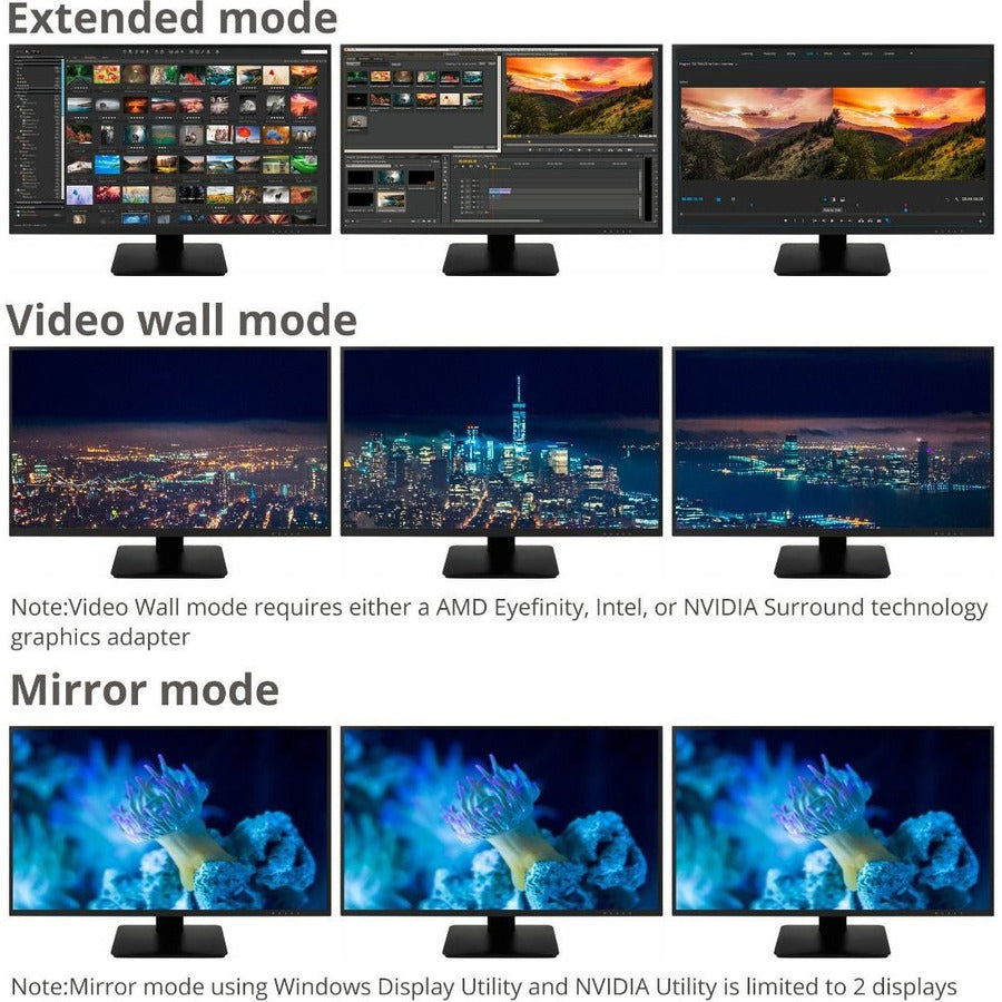 SIIG Triple 4K DisplayPort 1.4 to 2 DP & HDMI MST Hub Splitter