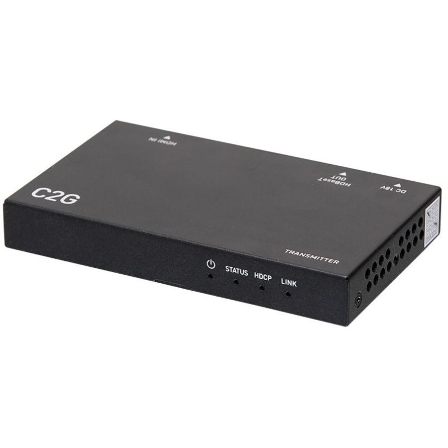 C2G HDMI HDBaseT over Cat5e, Cat6, Cat6a Extender Kit - Transmitter to Box Receiver - 4K 60Hz