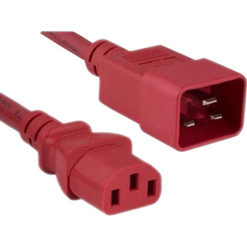 2FT C13 TO C20RED PWR CORD