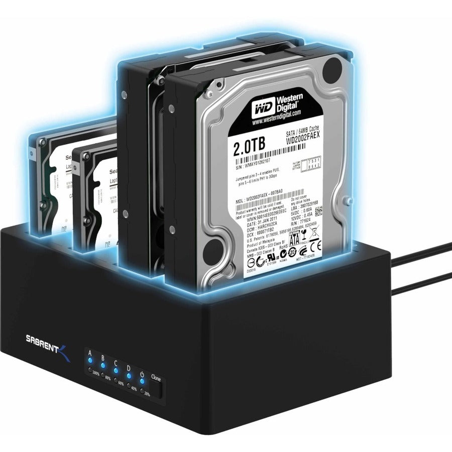4-BAY USB 3.0 SATA 2.5 /3.5