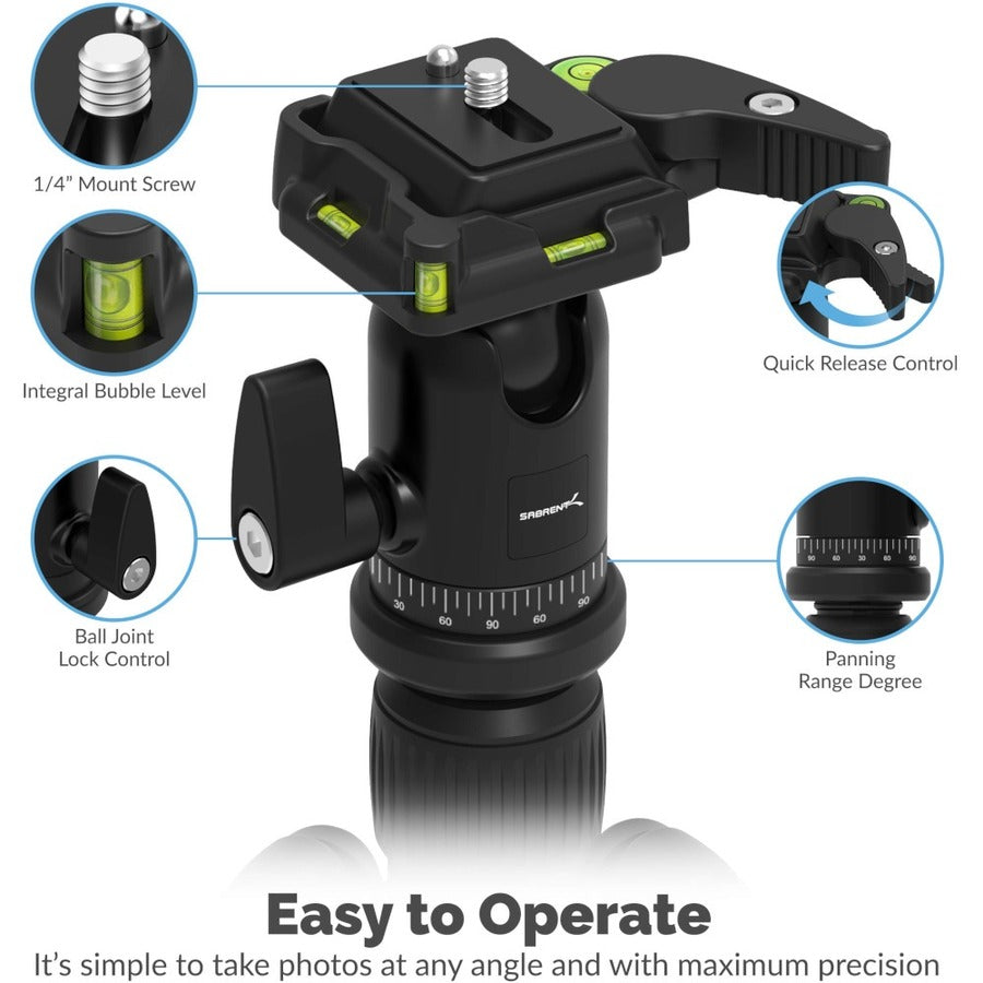 56 INCH TRIPOD. 360 DEGREE