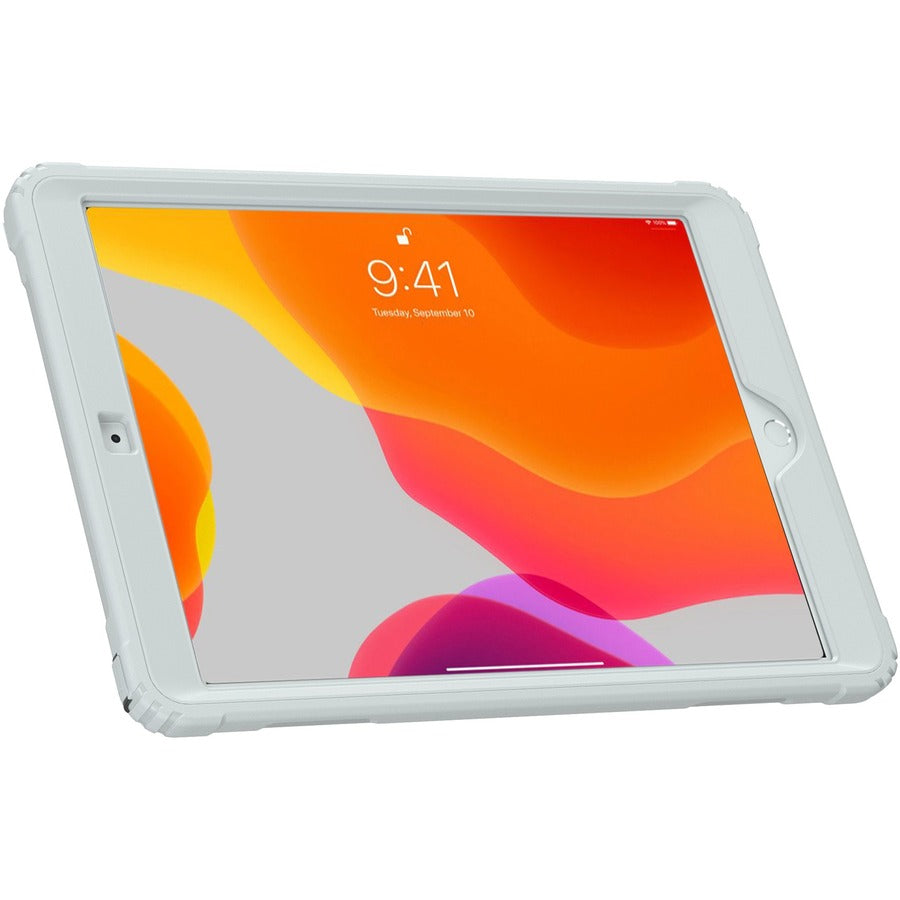 CTA Digital: Magnetic Splash-Proof Case with Metal Mounting Plates for iPad 7th & 8th Gen 10.2, iPad Air 3 & iPad Pro 10.5?, White