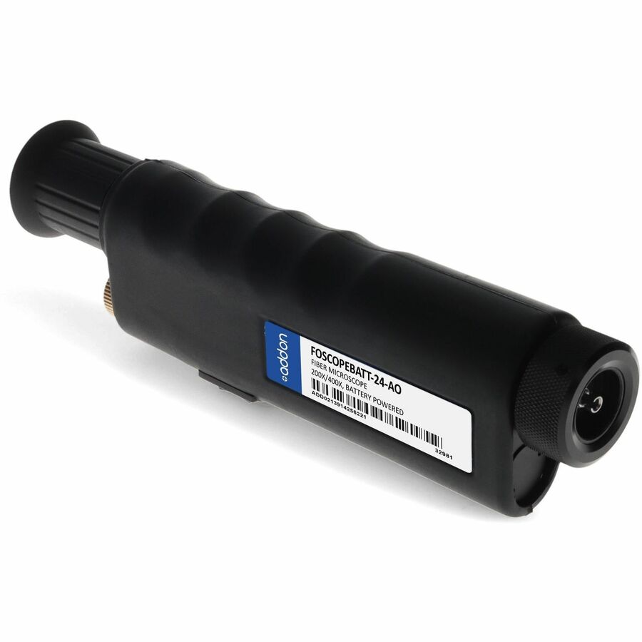 AddOn Battery-powered Optical Fiber Connector Microscope w/Amplification Rates