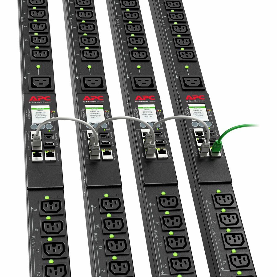 APC Rack PDU 9000 Switched, ZeroU, 5.7kW, 200/208V, (21) C13/C15 & (3) C19/C21