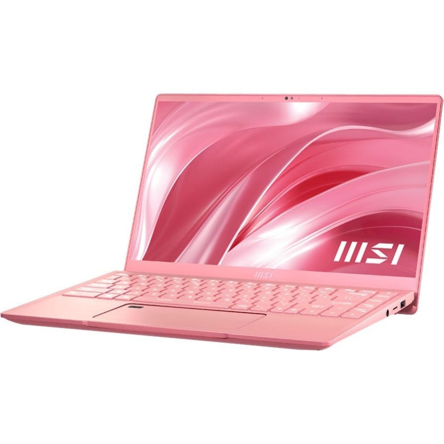 MSI Prestige 14 EVO A11M-287 14" Rugged Notebook - Full HD - Intel Core i5 11th Gen i5-1135G7 - 16 GB - 512 GB SSD - Rose Pink