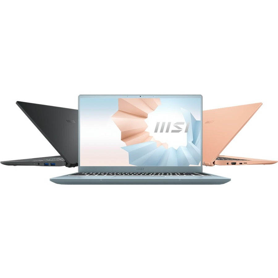 MSI Modern 14 B11SB-083 14" Notebook - Full HD - Intel Core i7 11th Gen i7-1165G7 - 16 GB - 1 TB SSD - Carbon Gray