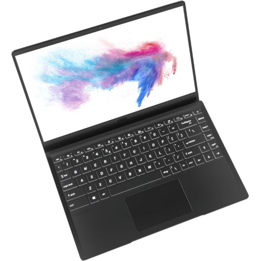 MSI Modern 14 B11SB-083 14" Notebook - Full HD - Intel Core i7 11th Gen i7-1165G7 - 16 GB - 1 TB SSD - Carbon Gray
