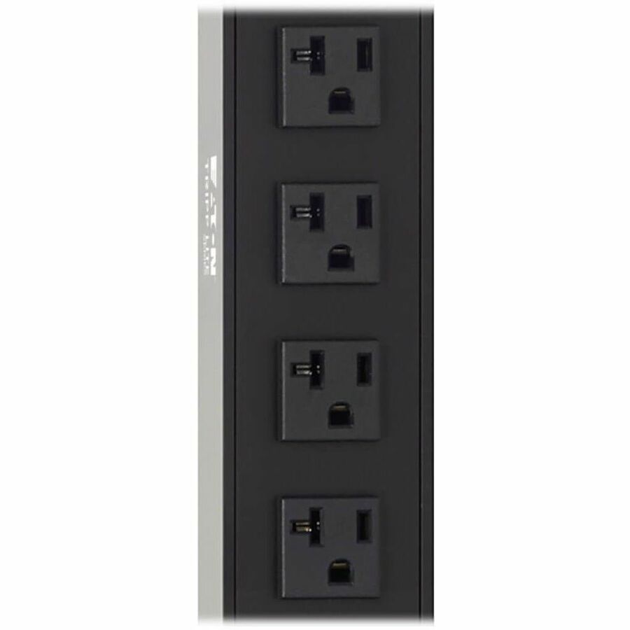 Eaton Tripp Lite Series 2.9kW 120V Single-Phase Basic PDU - 24 NEMA 5-15/20R Outlets, L5-30P Input, 10 ft. Cord, 63.75 in. 0U Rack