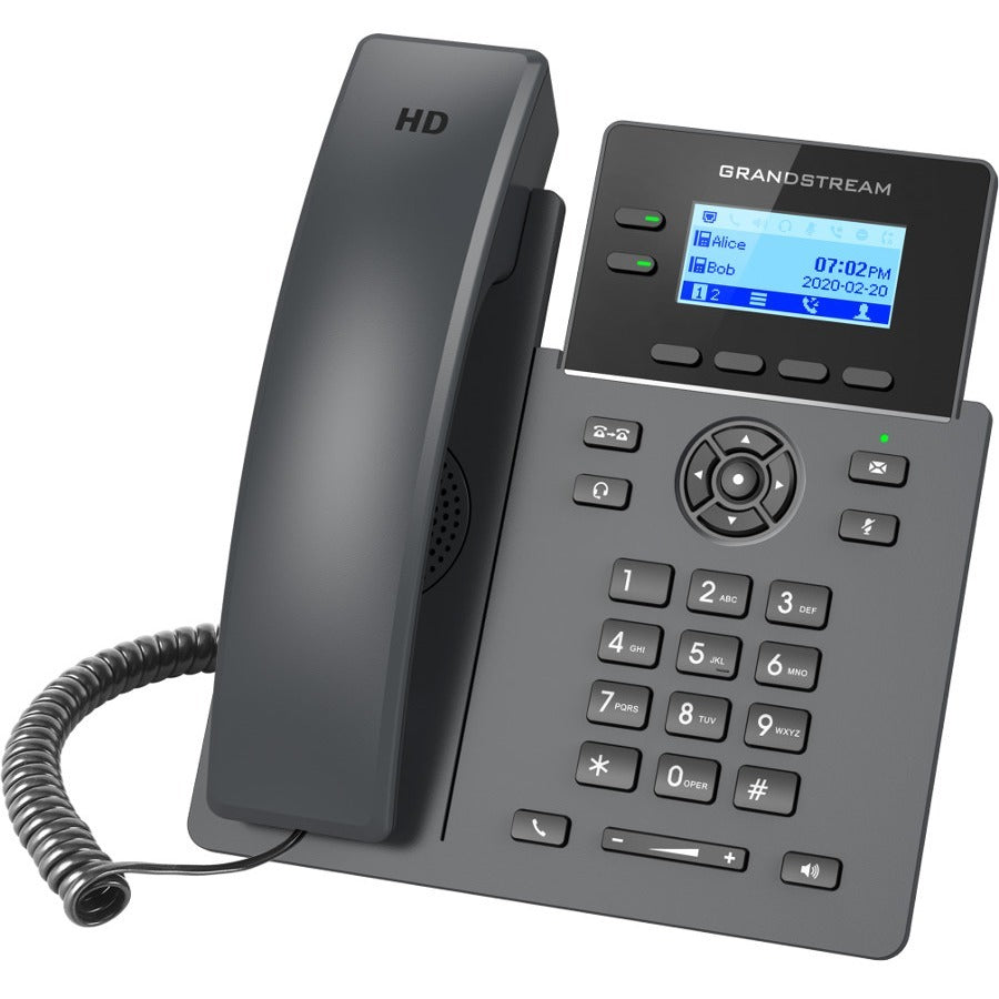 Grandstream GRP2602 IP Phone - Corded - Corded - Wall Mountable, Desktop
