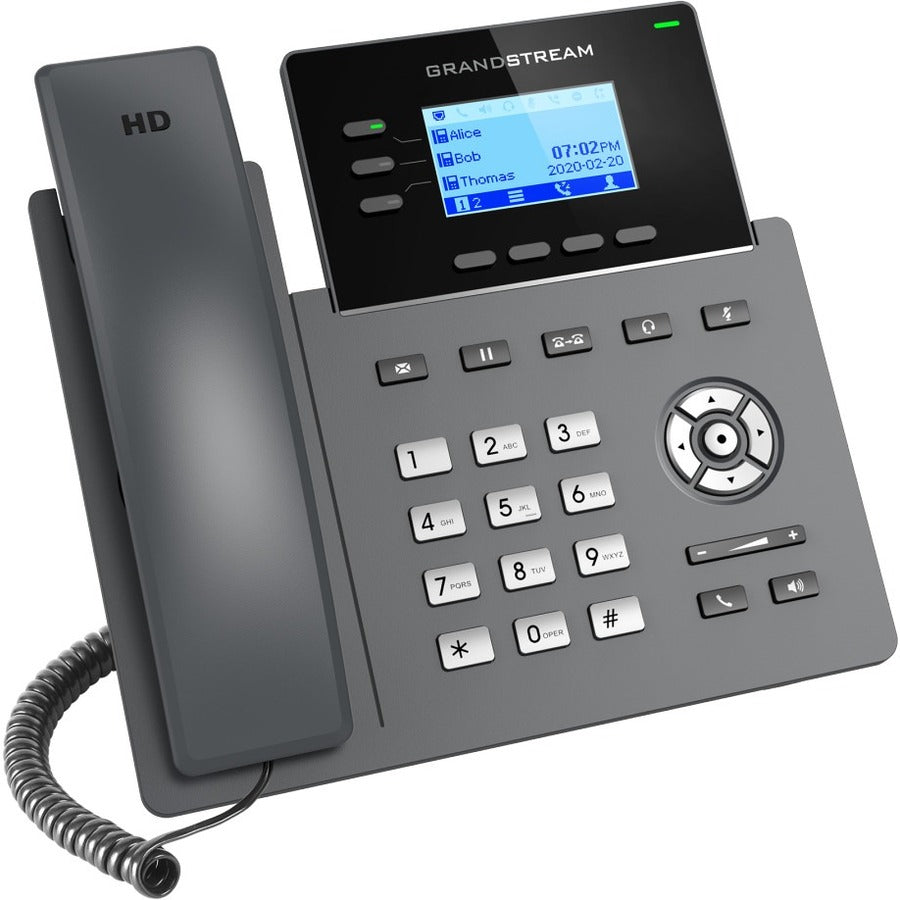 Grandstream GRP2603P IP Phone - Corded - Corded - Wall Mountable, Desktop