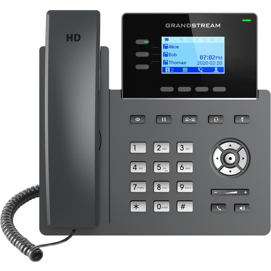 Grandstream GRP2603P IP Phone - Corded - Corded - Wall Mountable, Desktop