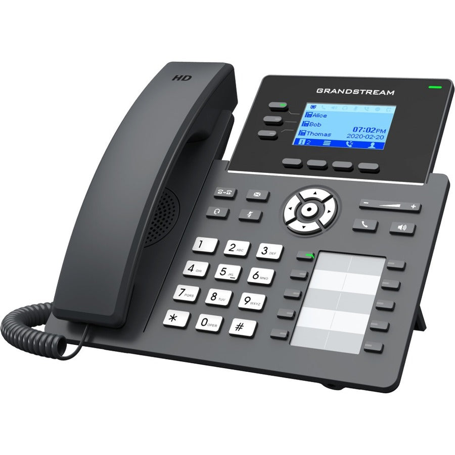 Grandstream GRP2604 IP Phone - Corded - Corded - Wall Mountable, Desktop